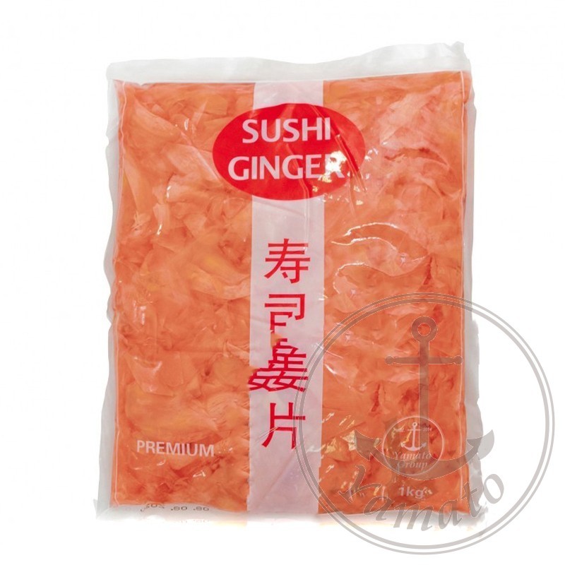 Pickled sushi ginger (pink)