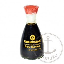 Kikkoman soy sauce with dispenser