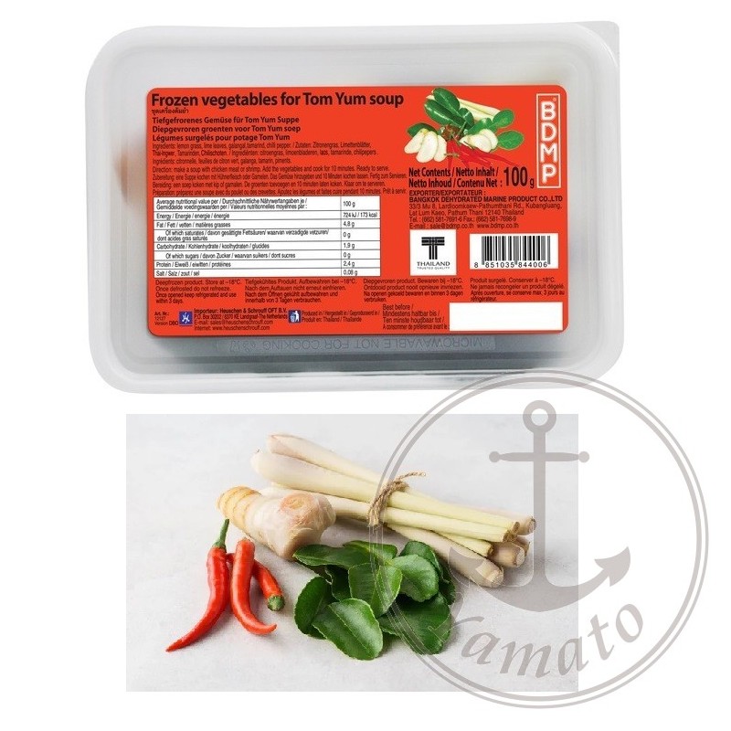 Tom Yum set vegetal 100g